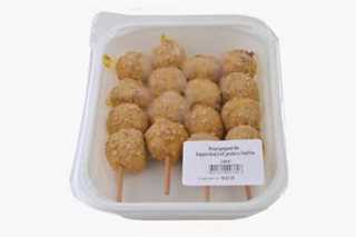 Afbeelding van Kippenballetjes brochette 4 st